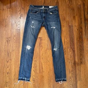 Rag & bone DRE low-rise slim jeans